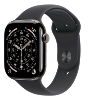APPLE Watch 11 GPS + Cellular 46mm Slate Titanium Case with Black Sport Band - S/M APPLE Watch 11 GPS + Cellular 46mm Slate Titanium Case with Black Sport Band - S/M