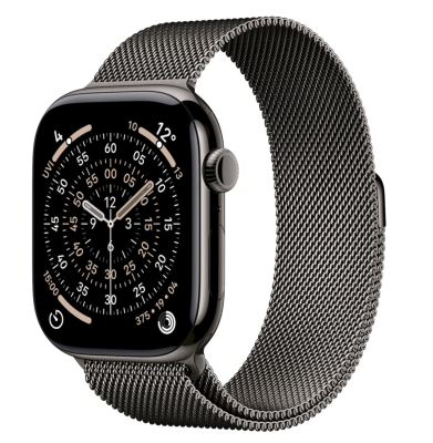 APPLE Watch 11 GPS + Cellular 46mm Slate Titanium Case with Slate Milanese Loop - M/L APPLE Watch 11 GPS + Cellular 46mm Slate Titanium Case with Slate Milanese Loop - M/L