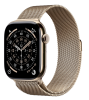 APPLE Watch 11 GPS + Cellular 46mm Gold Titanium Case with Gold Milanese Loop - S/M APPLE Watch 11 GPS + Cellular 46mm Gold Titanium Case with Gold Milanese Loop - S/M