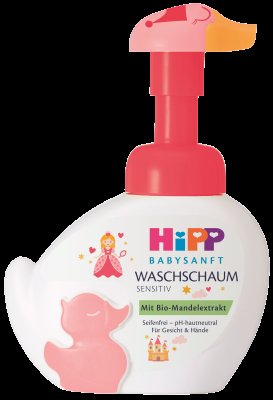 HIPP Babysanft Pěna na mytí- Princezna 250 ml