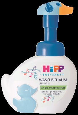 HIPP Babysanft Pěna na mytí- Hudebník 250 ml