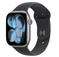 APPLE Apple Watch 11 GPS + Cellular 42mm Space Grey Aluminium Case with Black Sport Band - S/M APPLE Apple Watch 11 GPS + Cellular 42mm Space Grey Aluminium Case with Black Sport Band - S/M