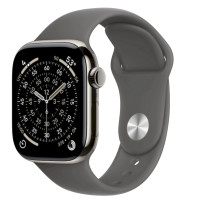 APPLE Apple Watch 11 GPS + Cellular 42mm Natural Titanium Case with Natural Milanese Loop