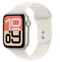 APPLE Watch SE 3 GPS 40mm Hliníkové pouzdro Starlight se sportovním řemínkem Starlight - M/L APPLE Watch SE 3 GPS 40mm Hliníkové pouzdro Starlight se sportovním řemínkem Starlight - M/L