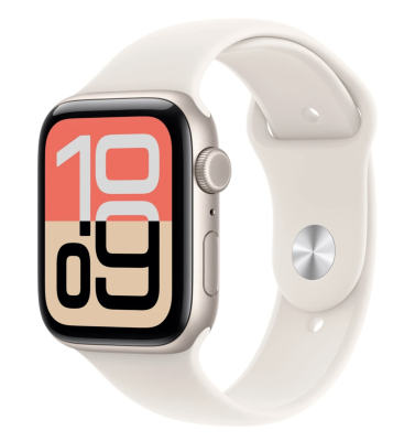 APPLE Watch SE 3 Cellular 44mm Hvězdně bílý hliník s hvězdně bílým sportovním řemínkem M/L APPLE Watch SE 3 Cellular 44mm Hvězdně bílý hliník s hvězdně bílým sportovním řemínkem M/L