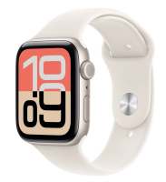 APPLE Watch SE 3 Cellular 44mm Hvězdně bílý hliník s hvězdně bílým sportovním řemínkem M/L