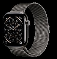 APPLE Watch 11 GPS + Cellular 42mm břidlicově šedý titan - břidlicově šedý milánský tah