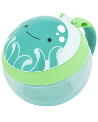 SKIP HOP Zoo Nádoba na sušenky Chobotnice 12m+ 222 ml