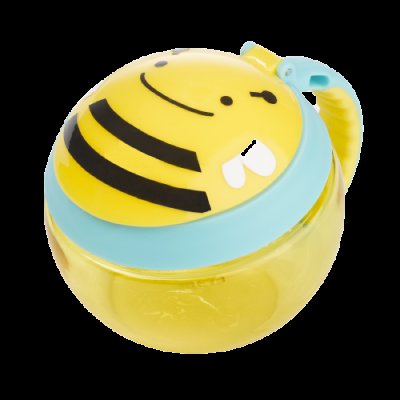 SKIP HOP Zoo Nádoba na sušenky Včelka 12m+ 222 ml