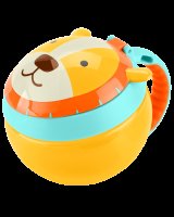 SKIP HOP Zoo Nádoba na sušenky Lev 12m+ 222 ml SKIP HOP Zoo Nádoba na sušenky Lev 12m+ 222 ml