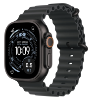 APPLE Watch Ultra 3 GPS + Cellular 49mm černý titan - černý oceánský řemínek APPLE Watch Ultra 3 GPS + Cellular 49mm černý titan - černý oceánský řemínek