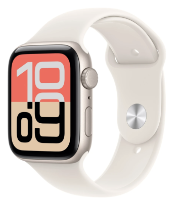 APPLE Watch SE 3 44mm Hvězdně bílý hliník s hvězdně bílým sportovním řemínkem S/M APPLE Watch SE 3 44mm Hvězdně bílý hliník s hvězdně bílým sportovním řemínkem S/M