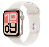 APPLE Watch SE 3 (2025) Cellular 40mm Hvězdně bílý hliník s hvězdně bílým sportovním řemínkem S/M