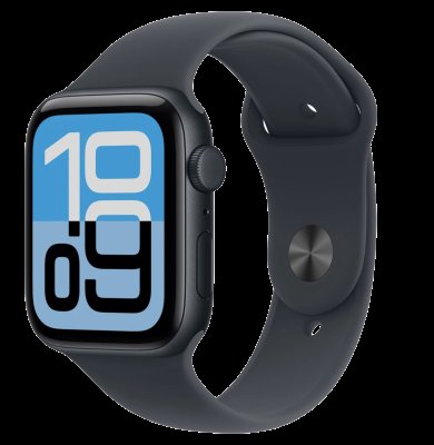 APPLE Watch SE 3 Cellular 40mm Temně inkoustový hliník s inkoustovým sportovním řemínkem M/L