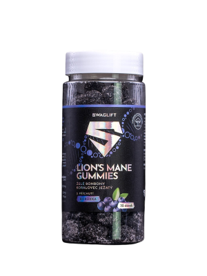 SWAGLIFT LION'S MANE GUMMIES s příchutí borůvky 60 ks