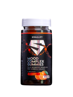 SWAGLIFT MOOD COMPLEX GUMMIES s příchutí pomeranče 60 ks