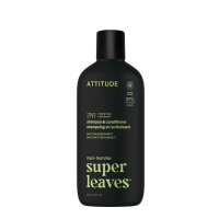 ATTITUDE Pánský posilující šampon a kondicionér 2v1 Super leaves Matcha a Bergamot 415 ml