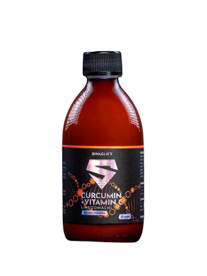 SWAGLIFT Lipozomální Curcumin + Vitamin C 300 ml