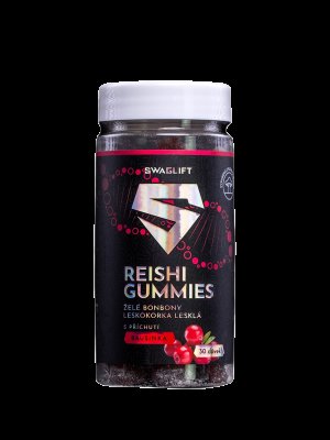 SWAGLIFT REISHI GUMMIES s příchutí brusinky 60 ks