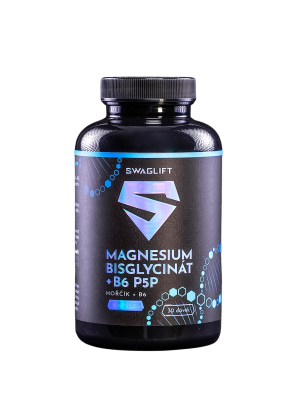 SWAGLIFT Magnesium bisglycinát + B6 P5P 180 kapslí