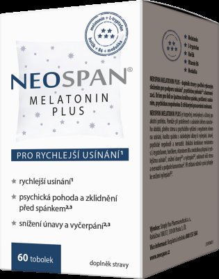 NEOSPAN melatonin plus 60 tobolek