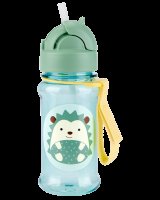 SKIP HOP Zoo tritan Láhev s brčkem Ježek 12m+ 355 ml