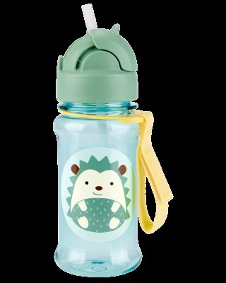SKIP HOP Zoo tritan Láhev s brčkem Ježek 12m+ 355 ml