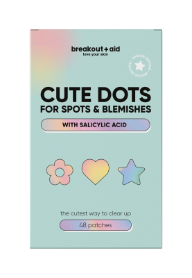 BREAKOUT+AID Náplasti na lokální ošetření akné s kyselinou salicylovou CUTE EDITION 48 ks