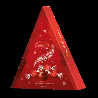 LINDT LINDOR Vánoční Stromeček Mix 125 g