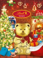 LINDT Medvídkův Adventní Kalendář s Vánočním Stromečkem 170 g LINDT Medvídkův Adventní Kalendář s Vánočním Stromečkem 170 g