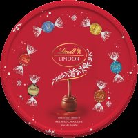 LINDT Bonboniéra LINDOR Mix Pralinek v Plechové Dóze 450 g LINDT Bonboniéra LINDOR Mix Pralinek v Plechové Dóze 450 g