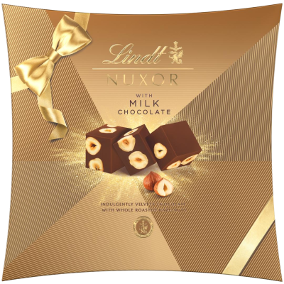 LINDT Čokoláda Nuxor Vánoční Mléčné Pralinky 212 g