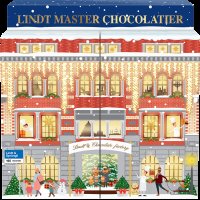 LINDT Adventní Kalendář Vánoční Továrna 304 g LINDT Adventní Kalendář Vánoční Továrna 304 g