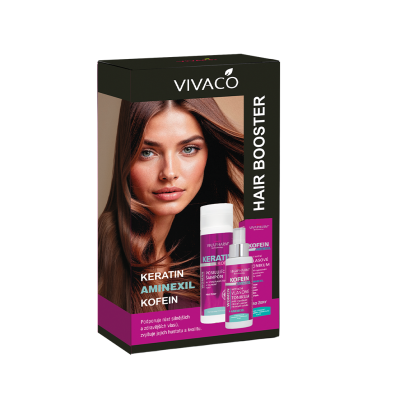 VIVACO Dárková kazeta keratin šampon + vlasové tonikum