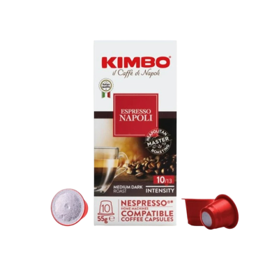 KIMBO Kapsle pro Nespresso, Espresso Napoli 10 ks