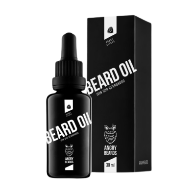 ANGRY BEARDS Olej na vousy Bobby citrus 30 ml