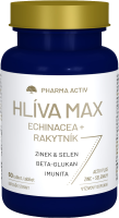 PHARMA ACTIV Hlívá max Echinacea + Rakytník 60 tablet