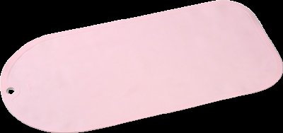 BABYONO Podložka protiskluzová do vany růžová 35 x 70 cm