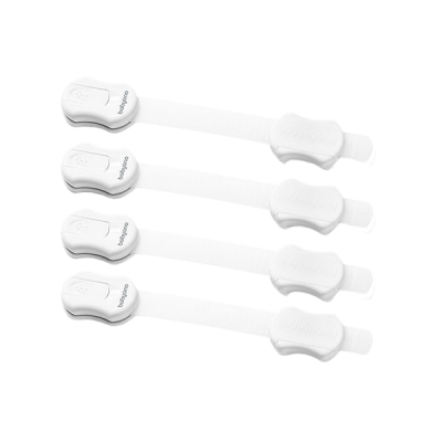 BABY ONO Zámek univerzální bílý 4 ks