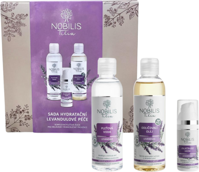 NOBILIS TILIA Sada hydratační levandulové péče