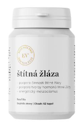 ECCE VITA Štítná žláza 62 kapslí