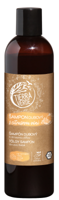 TIERRA VERDE Šampon dubový s citrusovou vůní 300 ml