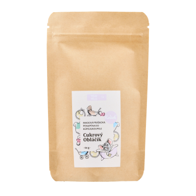 KVITOK Magická pěna do koupele Cukrový obláček 60 g