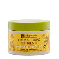 LASAPONARIA Výživný tělový krém s BIO bambuckým máslem 200 ml