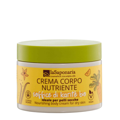 LASAPONARIA Výživný tělový krém s BIO bambuckým máslem 200 ml