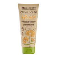 LASAPONARIA Tělový krém s BIO měsíčkem a prebiotiky pro citlivou pleť 200 ml
