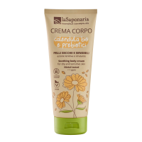 LASAPONARIA Tělový krém s BIO měsíčkem a prebiotiky pro citlivou pleť 200 ml