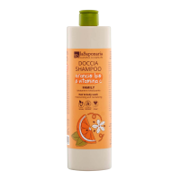 LASAPONARIA Sprchový gel a šampon 2v1 s BIO pomerančem a vit. C pro celou rodinu 500 ml