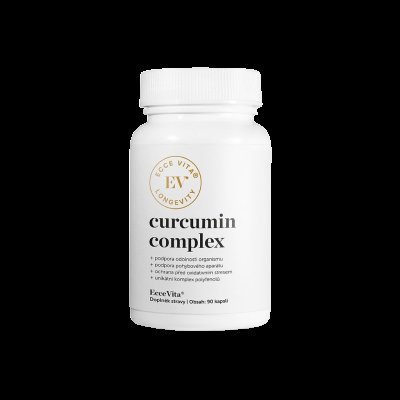 ECCE VITA Longevity, Curcumin Complex 90 kapslí