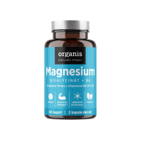 ORGANIS Magnesium bisglycinát + B6 30 kapslí